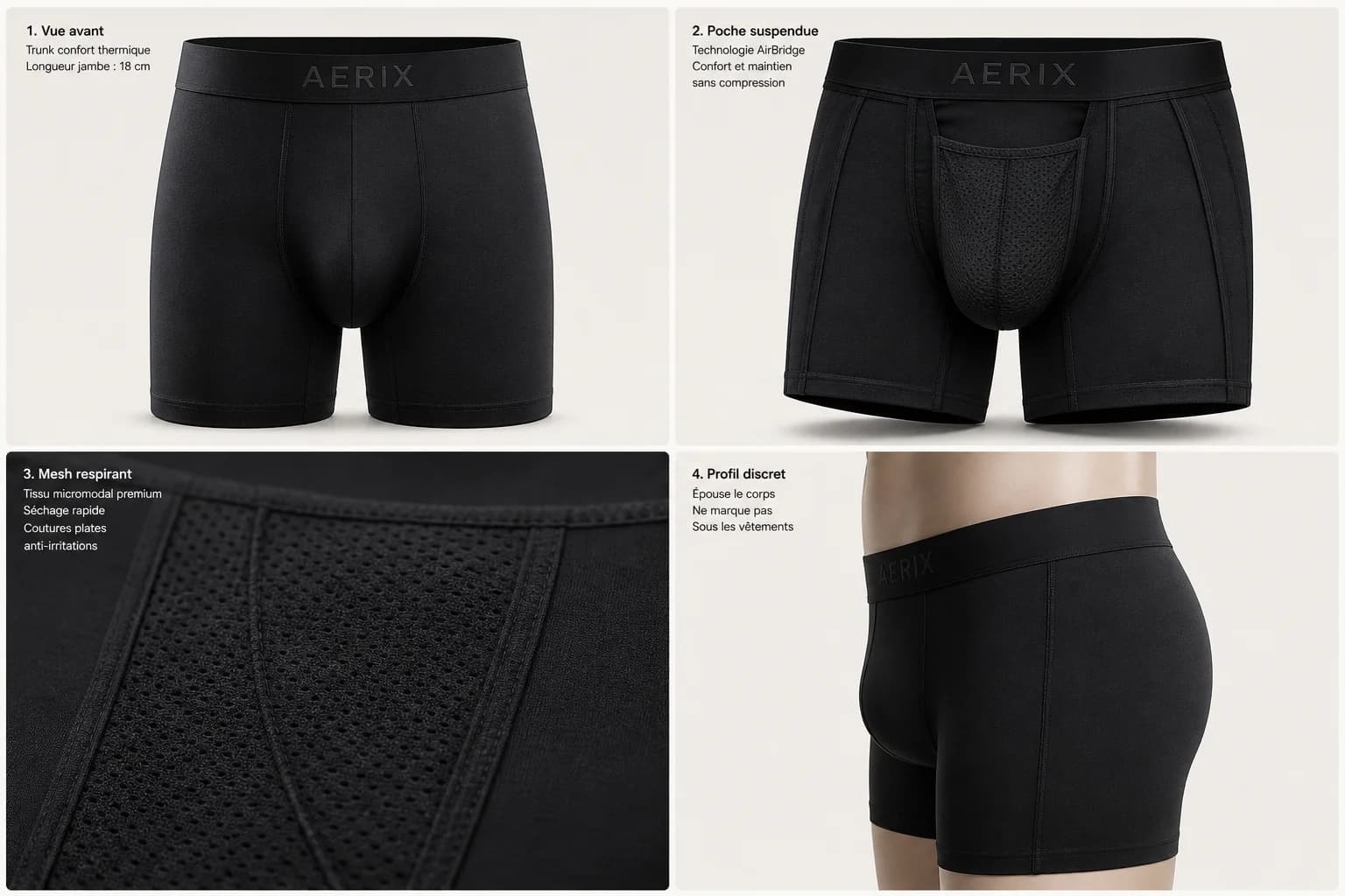 Best men's boxer briefs 2026 comparison - Aerix premium underwear