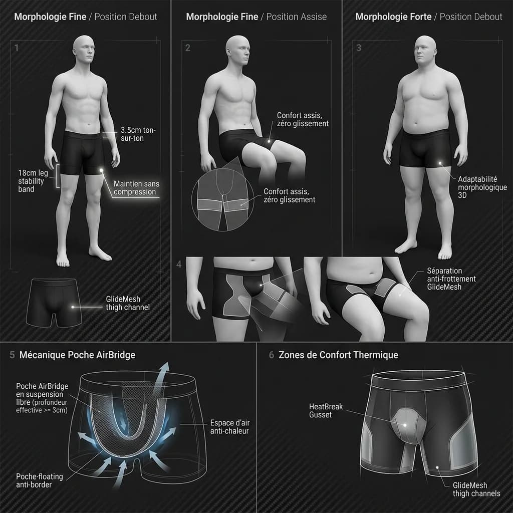 Softness and absorption comparison MicroModal vs cotton Aerix underwear